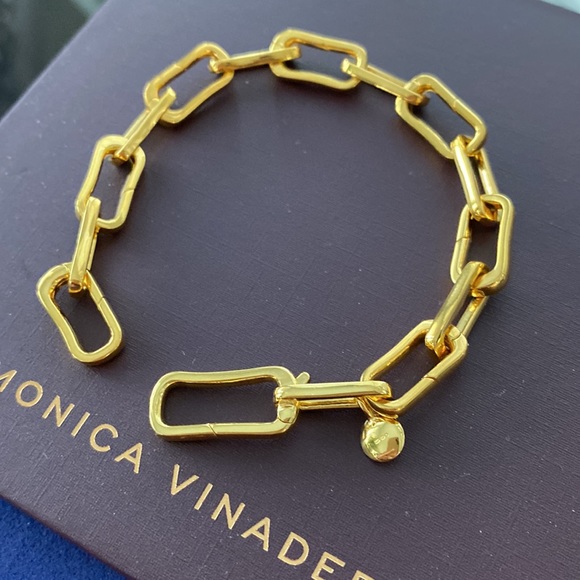 Monica Vinader NWOT Alta Capture Charm Bracelet - Picture 5 of 7